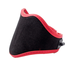 USB電熱護頸護肩熱敷帶, 黑色 + 紅色, 單一商品