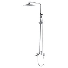 다인이엔지 두진 하모니프리미엄 욕실 해바라기 레인샤워수전 크롬 DB6090 방문설치, 1개