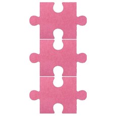 Skywiz 自黏式便條板 粉紅色 3入, 毛氈