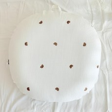 ROTOTO bebe 透氣網眼型防溢奶枕, 泰迪熊鬆餅