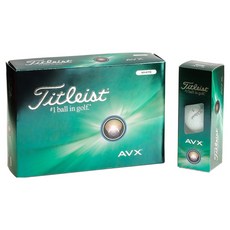Titleist AVX 高爾夫球4種套組, 1套, 白色