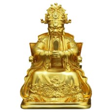 迪米斯 釋迦誕生日 佛像, 黃銅 金色 奧亞, 1個