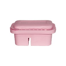 Moneyful 3合1調色盤水彩水桶+蓋子套組, 粉紅色