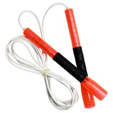 JFROPE TWINKLE 自由式颶風競速跳繩, 1個, 紅色 + 白色條紋