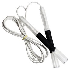 JFROPE TWINKLE 自由式颶風競速跳繩, 1個, 白色