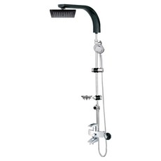 다인이엔지 두진 3 WAY 욕실 해바라기 샤워수전 블랙 DB3090 방문설치, 1개