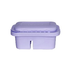 Moneyful 3合1調色盤水彩水桶+蓋子套組, 紫色