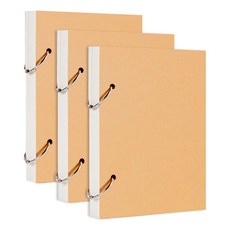 DGRM 크로키 드로잉북 170g, A6, 3개, 50매