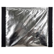 TRVL 自行車摩托車外送包內部隔板, 黑色 + 銀色