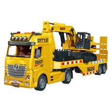 Gaia G玩具大型卡車汽車玩具系列叉車卡車, 1個, 混色