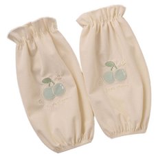 토시핏 데일리 미술용 팔토시 2p, 크림색