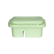 Moneyful 3合1調色盤水彩水桶+蓋子套組, 綠色