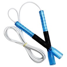 JFROPE TWINKLE 自由式颶風競速跳繩, 1個, 藍色 + 白色條紋