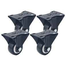 超靜音萬向旋轉活動輪 平底活動款, 4個