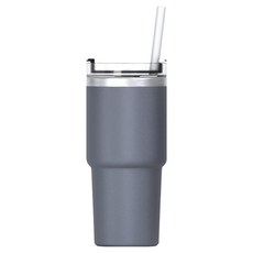맥스컴코리아 STN 스테인리스304 스트로우 텀블러, 블루그레이, 1개, 600ml