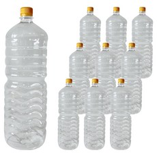 대경페트산업 생수 PET 용기 GW 1.8L x 10p + 골드 캡 10p 세트, 1세트