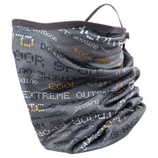 INCONTRO 防霧耳掛式運動刷毛多功能圍巾, 1個, 數位灰色