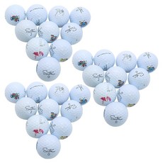 Saintnine Unique Epic 混合高爾夫二手球 A級 42.67mm, 30個, 30入, 白色