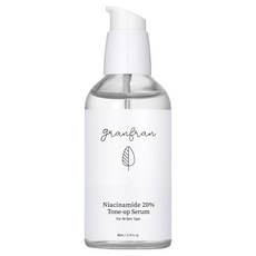 Granfran菸鹼醯胺20%提亮精華, 1瓶, 80ml