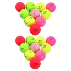 Callaway A級高爾夫回收球 42.67mm, 1個, 混色, 20個