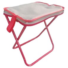 超輕量收納袋型便攜式折疊休閒椅 大型, 紅色, 1個