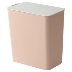 Goodie Pie Deskterior桌面整理小型附蓋垃圾桶, 粉紅色