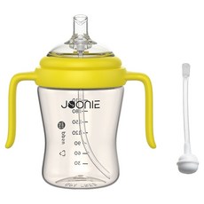 JOONIE PPSU吸管杯 第2代 210ml+一般吸管+替換吸管組, 1套, 黃色, 210ml