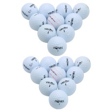 HONMA Golf 本間高爾夫 Unique Epic綜合回收高爾夫球 A級 42.67mm, 10顆, 2組, 白色