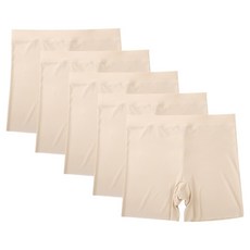 DS DOSSY 青少年絲滑觸感無痕四角內褲 5件組