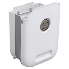 Nelian 壁掛式多用途洗衣籃, 白色