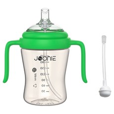 JOONIE PPSU吸管杯 第2代 210ml+一般吸管+替換吸管組, 1套, 綠色, 210ml
