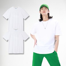 그랜피니 레귤러 라운드 무지 반팔 티셔츠 2p