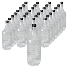 대경페트산업 탁주 PET 용기 GW 1.7L x 30p + 검정 캡 30p 세트, 1세트