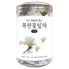 수제 전통방식 목련꽃잎차 티백, 0.5g, 1개, 50개입