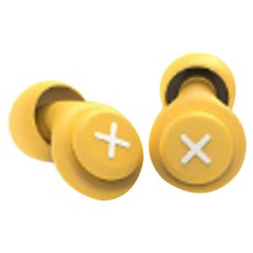 Librika 隔音耳塞套裝 黃色, 1套