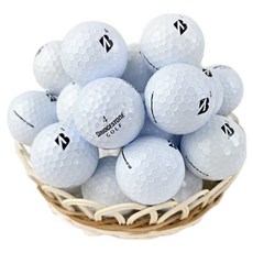 BRIDGESTONE GOLF 高爾夫二手球 特A+級 42.67mm, 1入, 白色, 30個