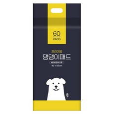 貓狗 高級狗狗尿布墊 嬰兒爽身粉香, 1個, 60入