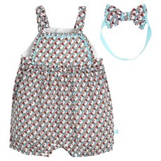 모이몰른 유아용 마리 나시 우주복 + 헤어밴드 세트 M242ROB54P