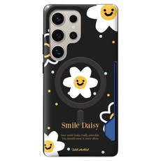 THE MADE 微笑雛菊 2張卡片收納 MagSafe 輕薄防撞手機殼