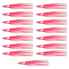 즐낚 야광 꼴뚜기웜 10cm, 핑크야광, 15개, 3.7g