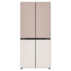 LG전자 디오스 오브제컬렉션 상냉장 하냉동 Fit Max 504L 4도어 냉장고 방문설치, M516GAG012S