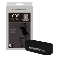 세라밴드 루프 밴드, 블랙 5단계, 1개