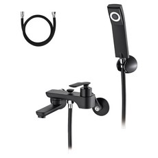 다인이엔지 두진 하모니 프리미엄 욕실 샤워 수전 리얼블랙 DB691 방문설치, 1개