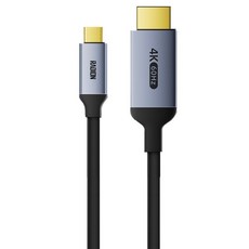 Radion USB Type-C 轉 HDMI 4K 60Hz UHD MHL 鏡像連接線, 1個, 1m