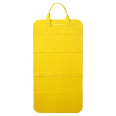 딩동펫 고양이 다용도 장난감 펠트 수납가방 옐로우, 1개