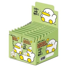 SEOJU 西洲 QwakCheol聯名迷你威化餅 檸檬口味, 30g, 20包