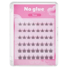 ccam bbak 無膠睫毛, Rose, 1個