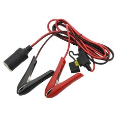 컴스 차량용 시가 전원 연결 케이블 20A + 휴즈 세트 BT469, 1세트