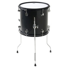 Gopher Wood X9 電子鼓用落地鼓, 黑色, 1個