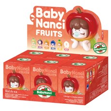 Rolife 若來 Baby Nanci 水果系列公仔6件組, 1套